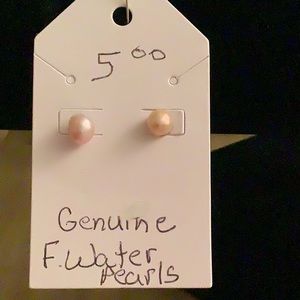 Two  pair of stud/ post earrings. I’m sorry these are not nickel free.